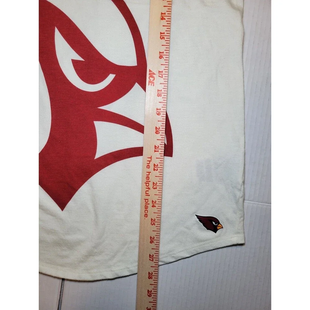 Nike Arizona Cardinals Ivory Cream Red Tapered Bottom Double-Sided Womens‎ S.